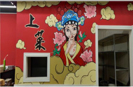 南阳墙体彩绘的发展和应用