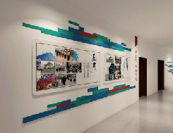 南阳企业文化墙用什么材料好？