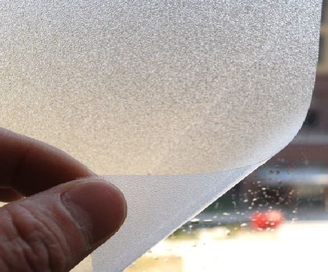 南阳玻璃门外面粘广告用什么材料好？